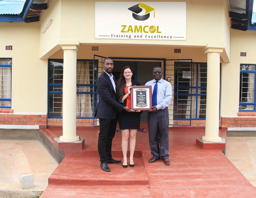 Students studying at ZAMCOL campus